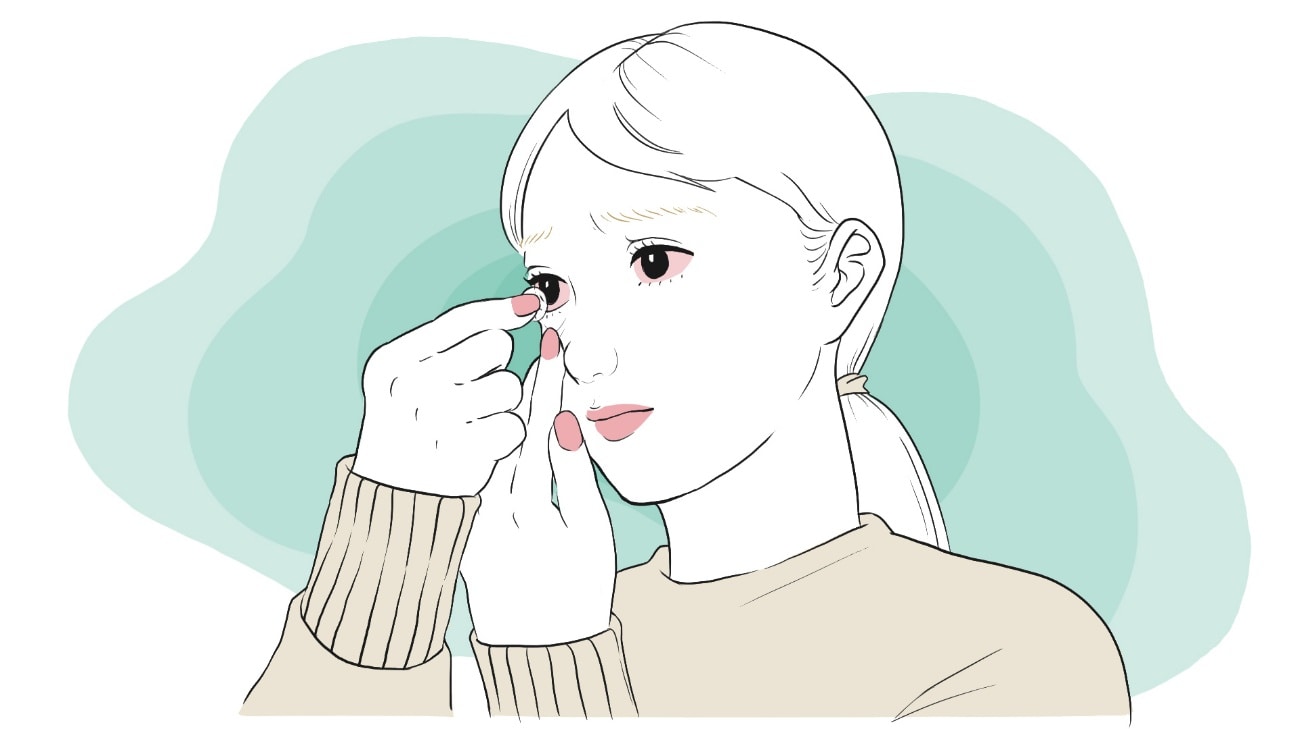 コンタクトレンズで目が充血したときはどうしたらいい?