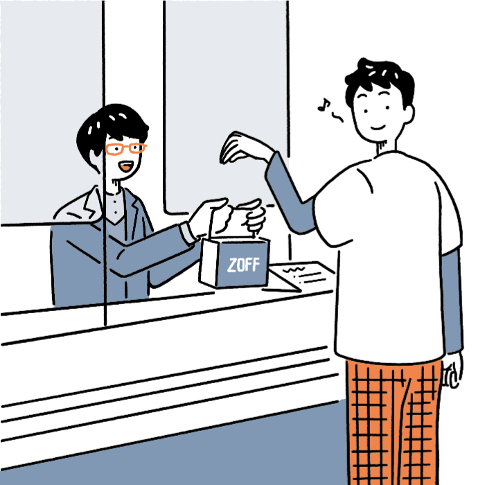 【1年間】フレームの品質保証（Zoff店舗）