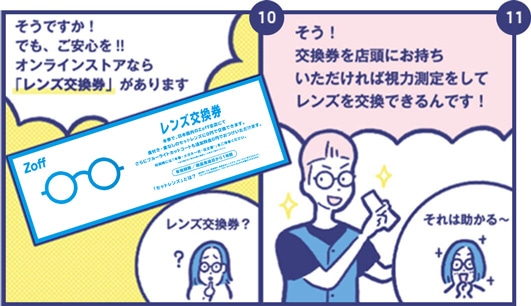 簡単 安心 Zoffオンラインストアの レンズ交換券 でメガネを作ってみた Zoff Magazine