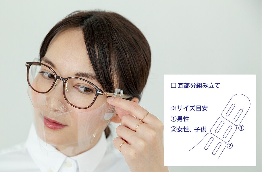 3DCMASKの着用画像