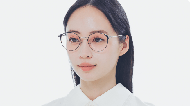 かけて、仕上げる かんたん美支度メガネ｜メガネのZoffオンライン