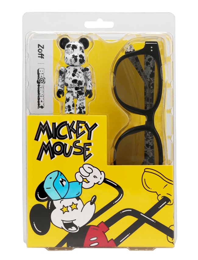 zoff BE@RBRICK コラボ Zoffの新作ミッキーコラボサングラス BE@RBRICKのオリジナル