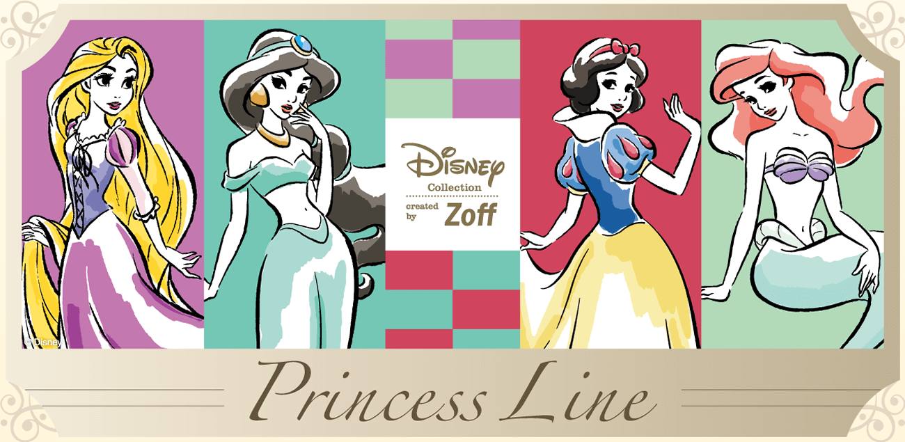 disney collection created by zoff - princess line(ディズニー