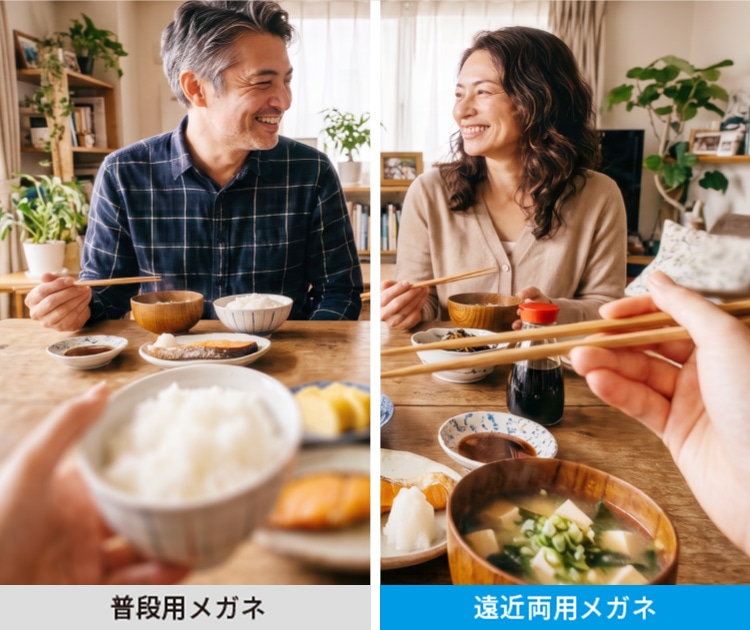 遠近両用レンズ
