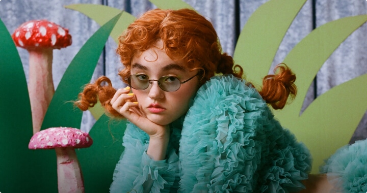 Eye Performance Inspiration from sunglasses Zoff × Chie Ninomiya