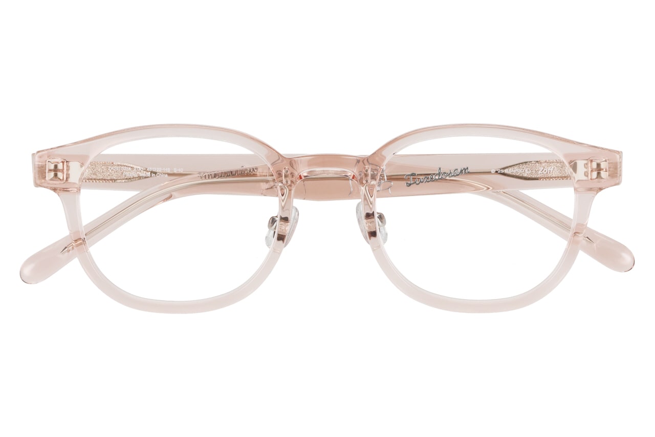 ボストン・ピンク・タキシードサムのメガネ