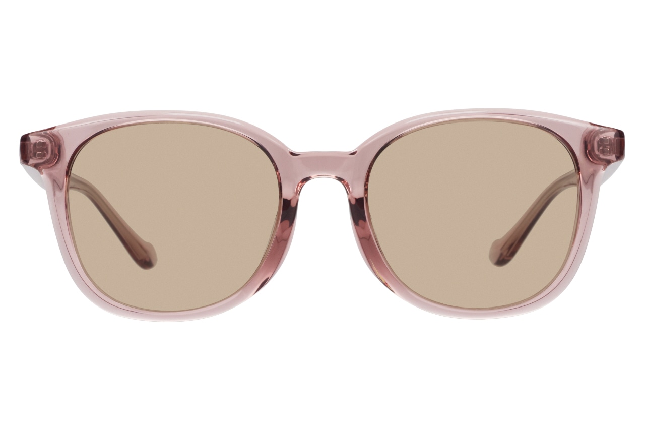 ウェリントン・ピンク・はぴだんぶいのサングラス