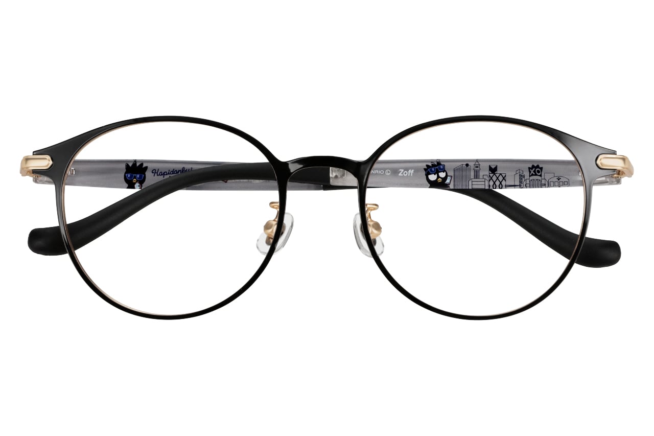 ボストン・ブラック・バッドばつ丸のメガネ