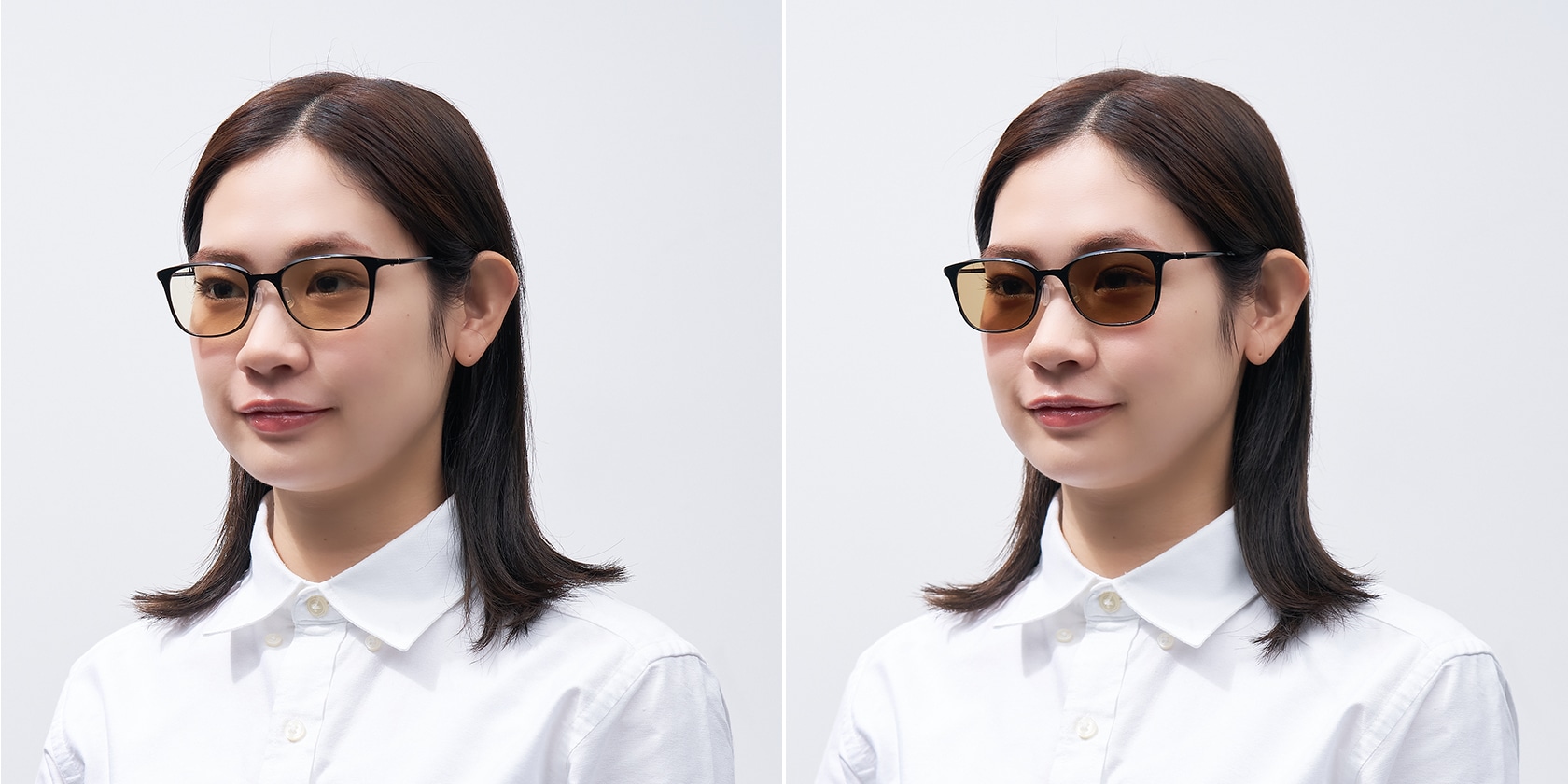 屈折率1.60 アンバーブラウン