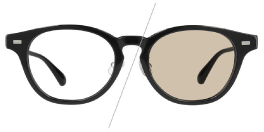 ZA231G30-14E1玉型のメガネ
