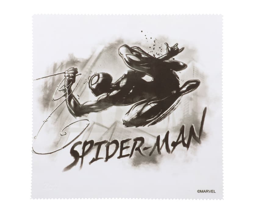 メガネ拭き スパイダーマン モノトーン