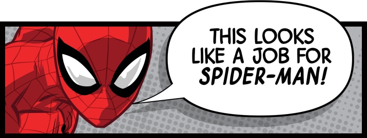スパイダーマン 顔