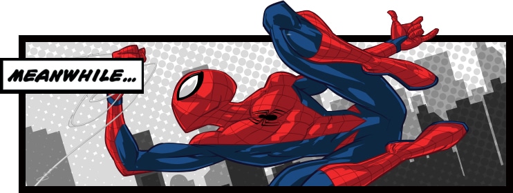 スパイダーマン 顔