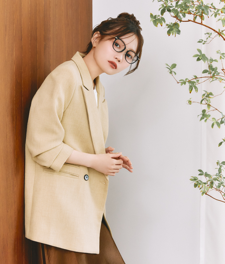 #2こなれ美女メイクにおすすめ：着用写真