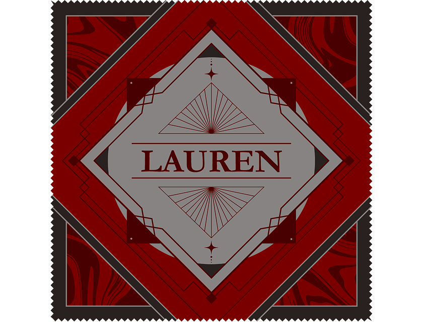 にじさんじ・ローレンの大判メガネ拭き