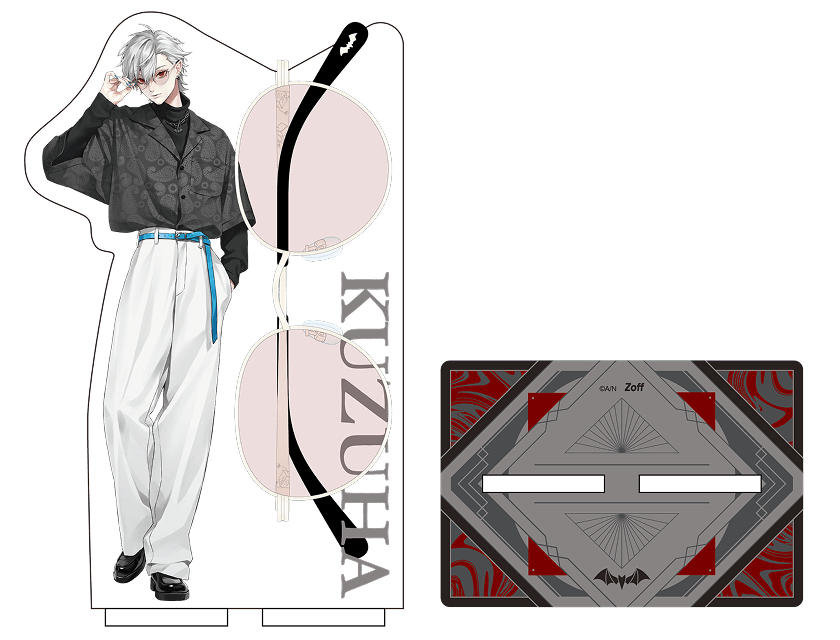 にじさんじ・葛葉のアクリルメガネスタンド