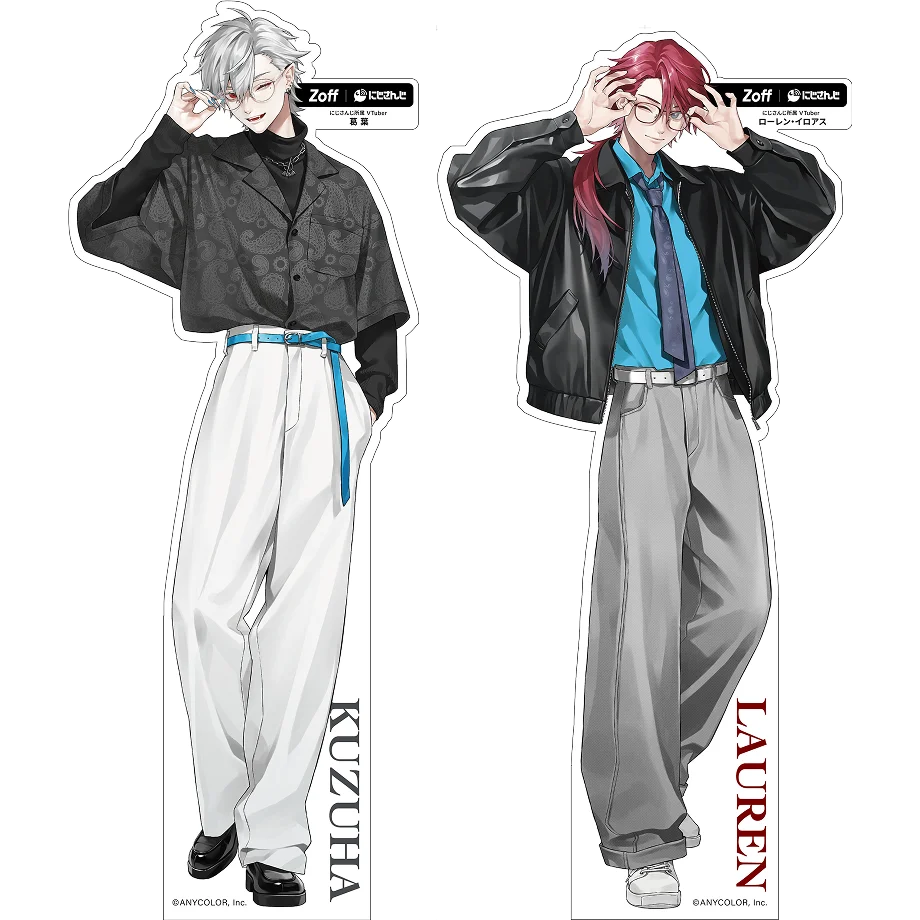 撮り下ろしビジュアルの等身大パネル