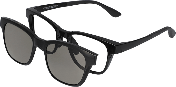 釣りシーンに合わせて偏光フィルターが交換可能な2WAY設計