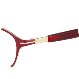 メタルの質感が上品な印象を演出するZF202015_81E1のメガネ