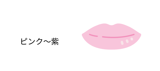 ピンク～紫