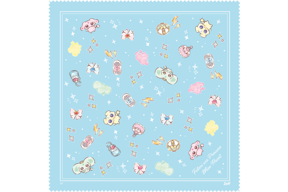 モチーフ総柄大判メガネ拭き