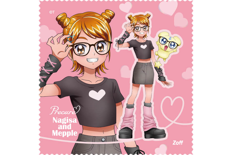 プリキュア・メガネ・キュアブラック＆メップルモデル