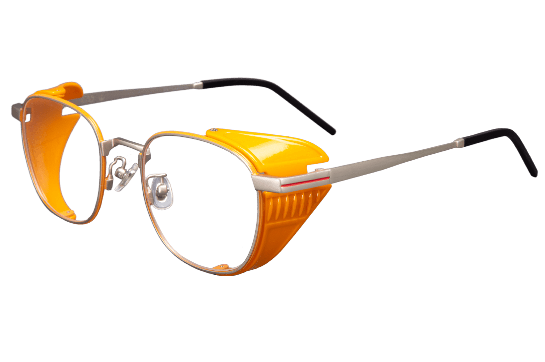 パイロットスタイルのルーク・スカイウォーカー（オレンジ色のフード・黄色のレンズなど）をイメージしたNight & Day（2way）仕様のサングラス。