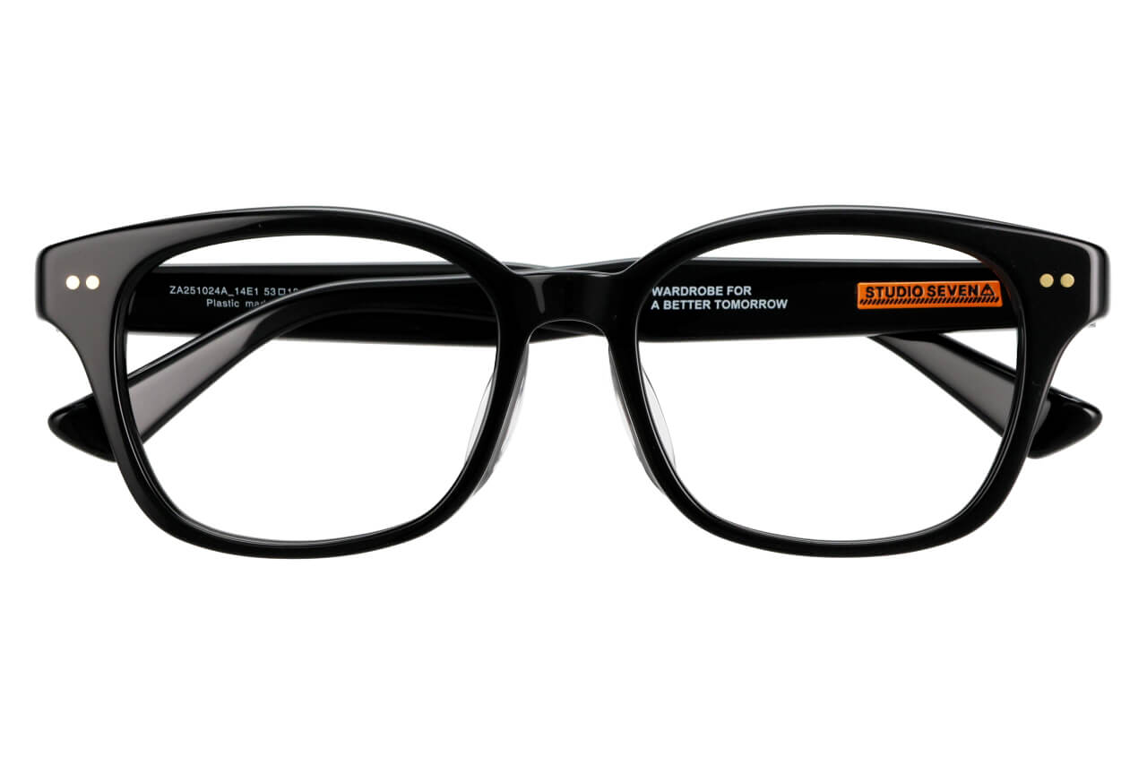 ブラック ウェリントンのメガネ