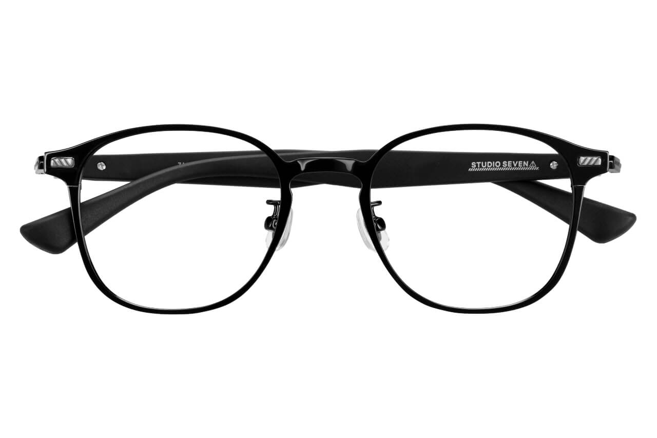 ブラック ウェリントンのメガネ
