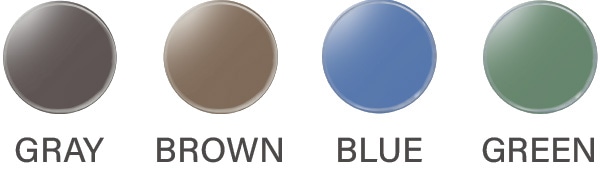 GRAY BROWN BLUE GREEN