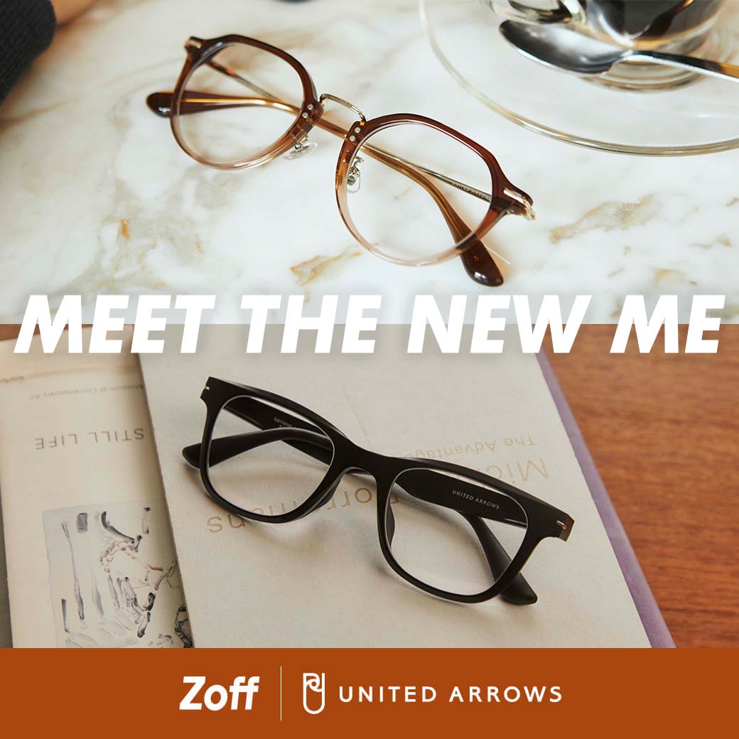 Zoff united arrows メガネ