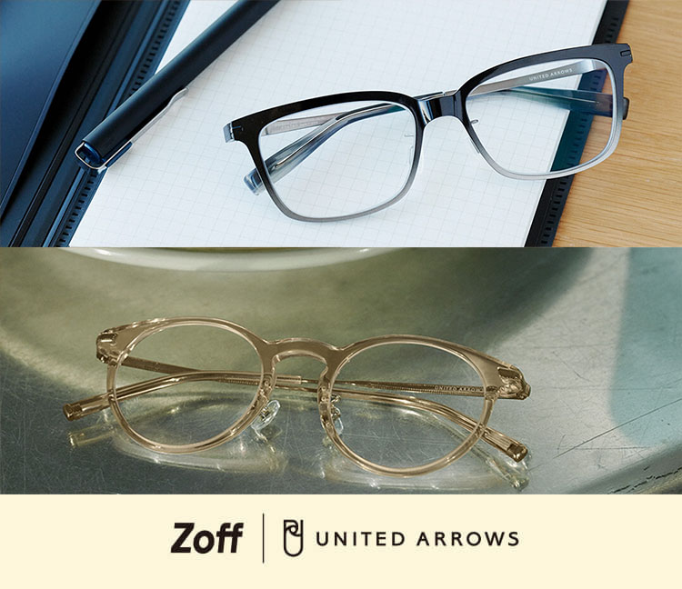 Zoff united arrows メガネ