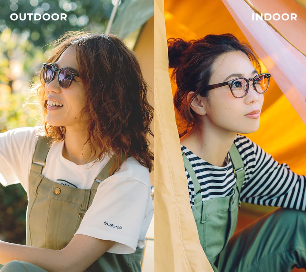 OUTDOOR EDITION Zoff｜YURIE 2way Sunglasses｜メガネのZoff 