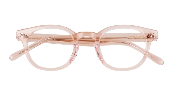 ウェリントン・ピンク(クリア)のメガネ