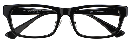 ウェリントン 黒色のメガネ