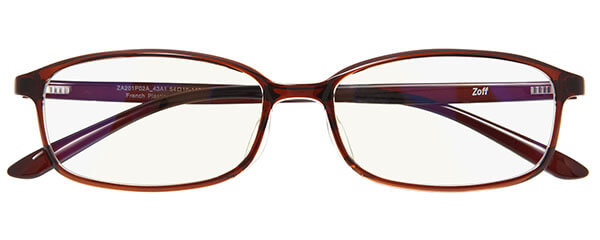 Zoff Pc Web限定 4 000 ブルーライトカット Pc用メガネ 度なし メガネのzoffオンラインストア